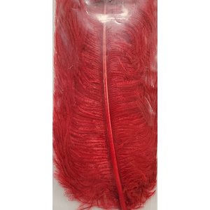 Wapsi OSTRICH PLUMES, RED