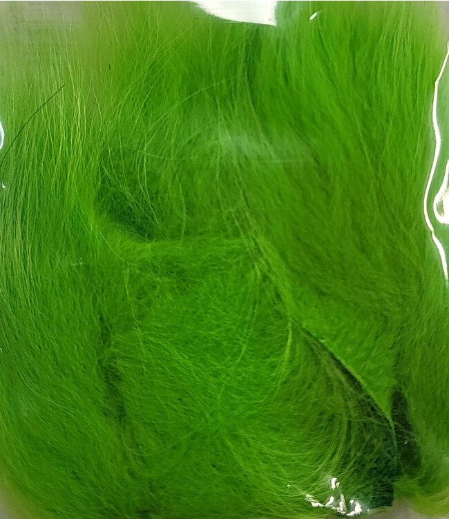 Wapsi (AF066) ARCTIC FOX FUR, HIGHLANDER GREEN