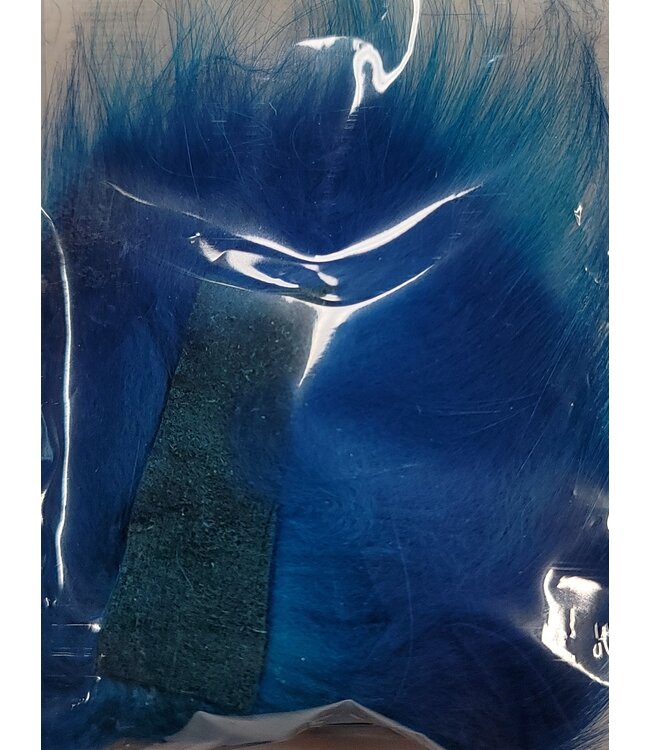 Wapsi (AF086) ARCTIC FOX FUR, KINGFISHER BLUE