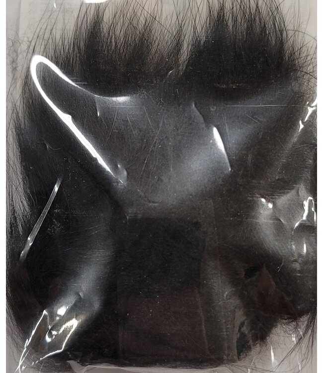Wapsi (AF100) ARCTIC FOX FUR, BLACK