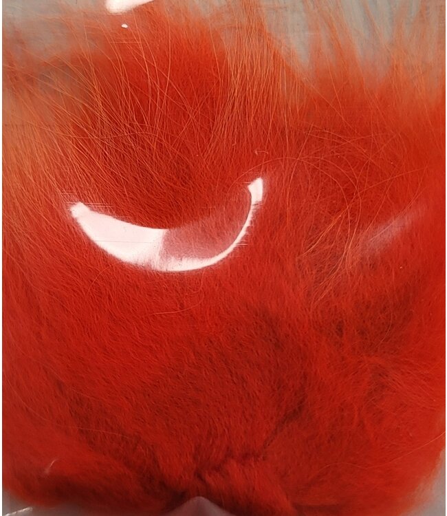 Wapsi (AF505) ARCTIC FOX FUR, FL. FIRE ORANGE