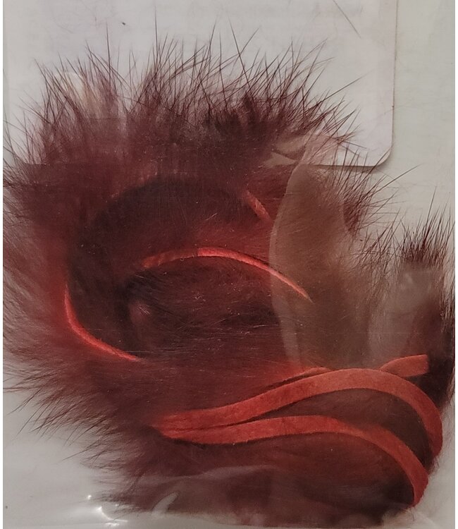 Wapsi (RT057) RABBIT ZONKERS THIN CUT, LEECH.RED