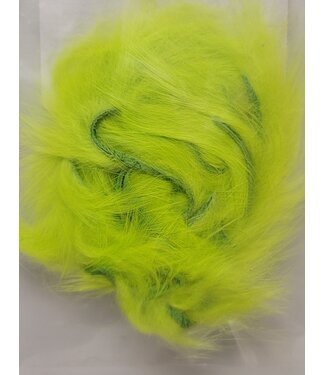 Wapsi (RT509) RABBIT ZONKERS THIN CUT, FL.CHARTREUSE