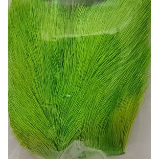Wapsi (DOW509) DEER BELLY HAIR, FL CHARTREUSE
