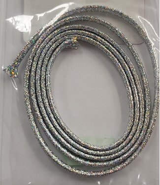 Wapsi HOLO. MYLAR CORD SMALL SILVER (MHS252)