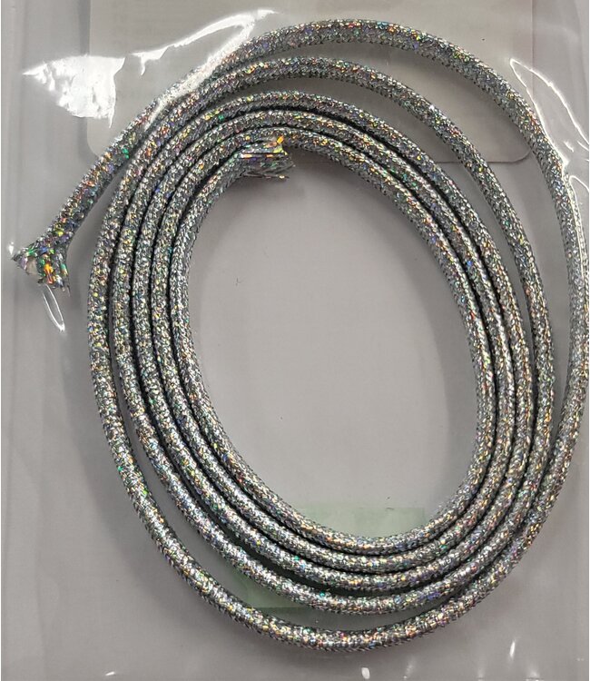 Wapsi (MHS252) HOLO. MYLAR CORD SMALL SILVER