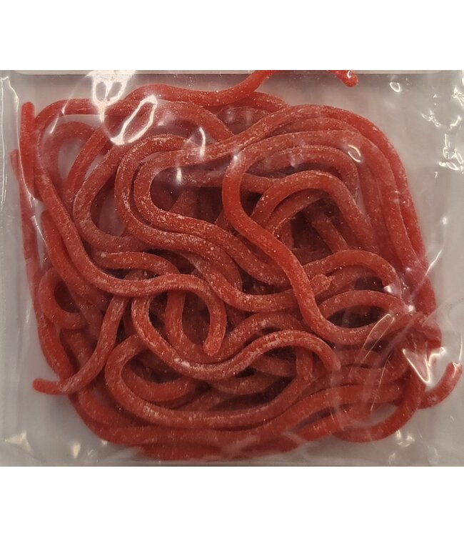 Wapsi SILI WORMS, BLOOD RED SWR055