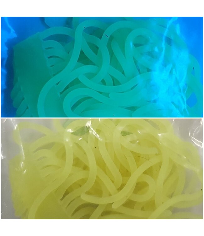 Wapsi SILI WORMS, FL. YELLOW SWR502