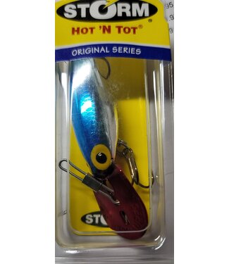 Storm H-133 ORIGINAL  HOT-N-TOT 2" 3/16 OZ MET .BLUE SCALE/RED LIP