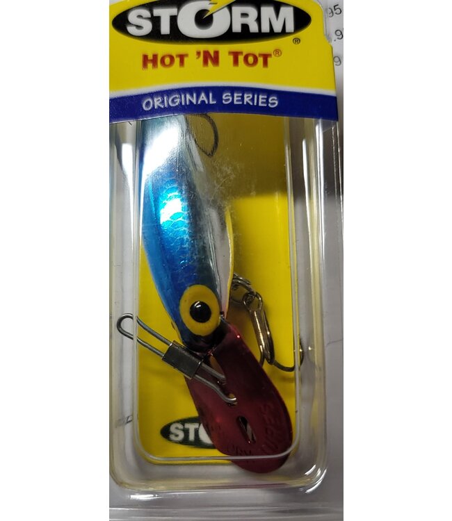 Storm H-133 ORIGINAL  HOT-N-TOT 2" 3/16 OZ MET .BLUE SCALE/RED LIP
