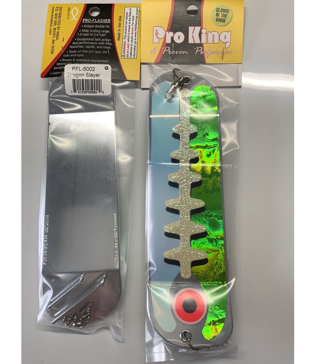 KMDA, INC. (PFL-5002) PRO KING FLASHER 8" DRAGON SLAYER