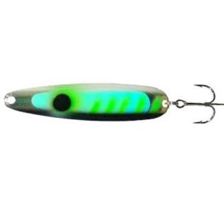 Gibbs-Delta Tackle MICHIGAN STINGER - MAGNUM - SILVER SMOOTH - UV GREEN ALEWIFE (MS276UV)