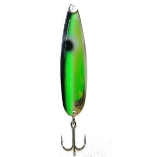Gibbs-Delta Tackle MICHIGAN STINGER - MAGNUM - SILVER SMOOTH - GATOR GREEN UV (MS15152GUV)