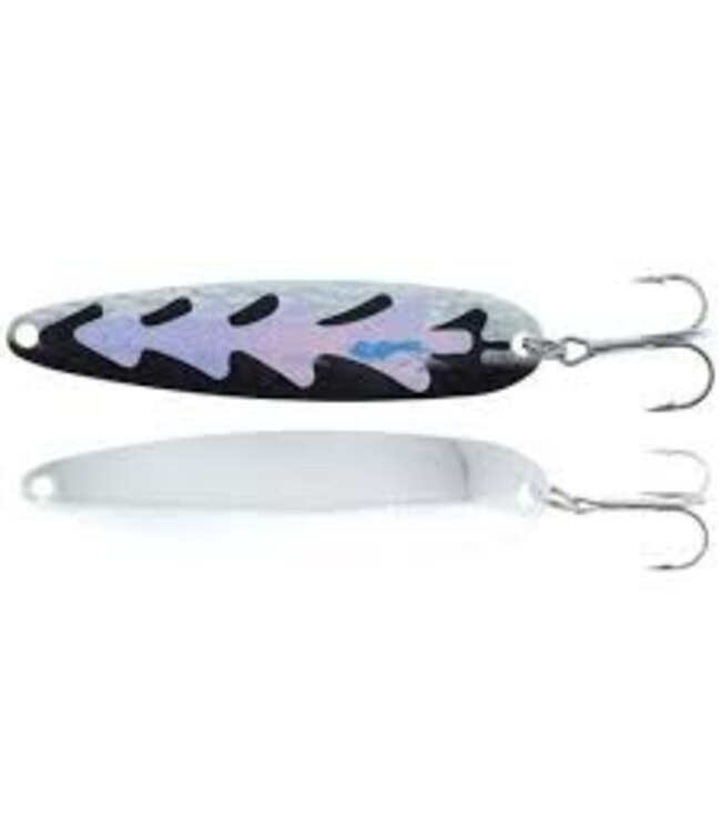 (MSH209) MICHIGAN STINGER - MAGNUM - SILVER HAMMERED BLACK WIDOW