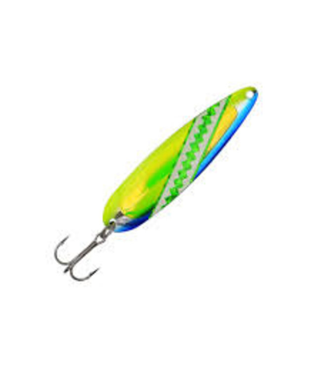 Gibbs-Delta Tackle (S77YUV) MICHIGAN STINGER - STINGER - SILVER SMOOTH - BLUE DOLPHIN YELLOW UV