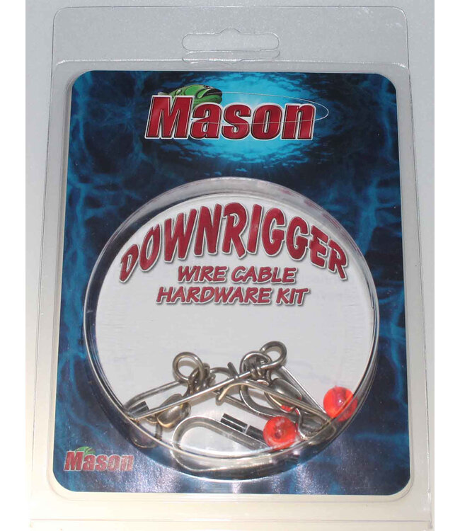 MASON TACKLE CO. Mason DHK Downrigger Cable Cable Hardware Kit