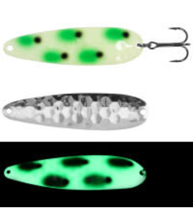 (HM-BT-S) MOONSHINE LURES HALF MOON MAGNUM BAD TOAD SILVER