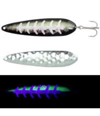 (HM-GZ-S) MOONSHINE LURES HALF MOON SILVER MAGNUM GEEZER
