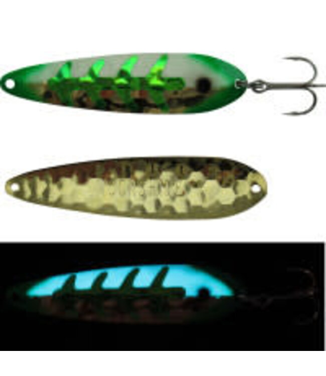 Moonshine Lures (HSG-GSG-G) MOONSHINE LURES HALF MOON GOLD STANDARD GREEN SHORTS