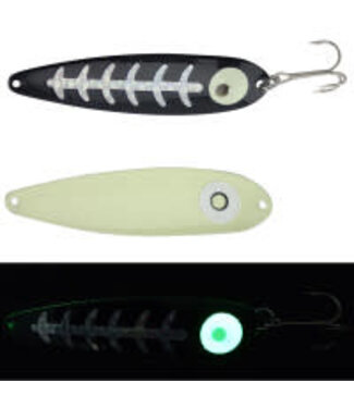Moonshine Lures MOONSHINE LURES MAGNUM SILVER CARBON (MS-SC-M)