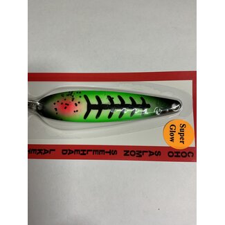 DREAMWEAVER LURE COMPANY DREAMWEAVER SUPER SLIM SPOON SG GREEN HULK (SS1963)