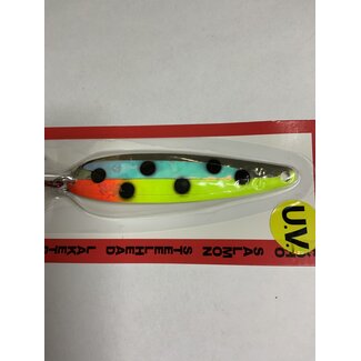 DREAMWEAVER LURE COMPANY (SS1436) DREAMWEAVER SUPER SLIM SPOON UV SPOT STARBURST
