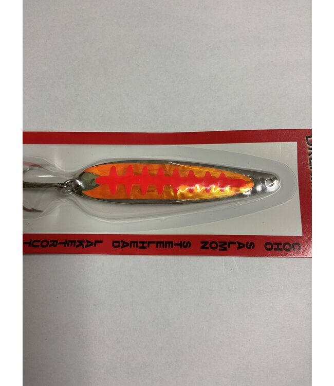 DREAMWEAVER LURE COMPANY (SS0165) DREAMWEAVER SUPER SLIM SPOON FIREBALL