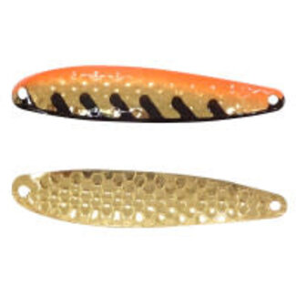 DREAMWEAVER LURE COMPANY (SS2670H) DREAMWEAVER SUPER SLIM SPOON HOLOGRAPHIC GREASY CHICKEN (GOLD)