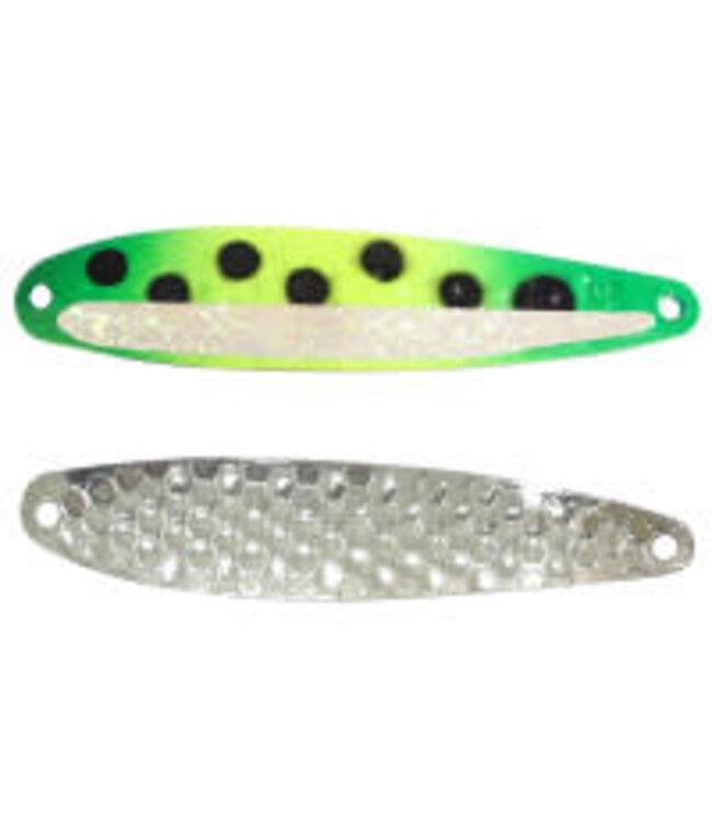 DREAMWEAVER LURE COMPANY (SS0502) DREAMWEAVER SUPER SLIM GLOW FROG SILVEER BELLY