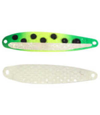 DREAMWEAVER LURE COMPANY DREAMWEAVER SUPER SLIM SPOON GLOW FROG WHITE BELLY (SS0503)