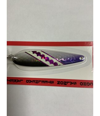 DREAMWEAVER LURE COMPANY (SS1807H) DREAMWEAVER SUPER SLIM SPOON PURPLE DIEHARD (HOLOGRAPHIC)