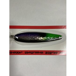 DREAMWEAVER LURE COMPANY (SS1390) DREAMWEAVER SUPER SLIM SPOON PURPLE CLOWN