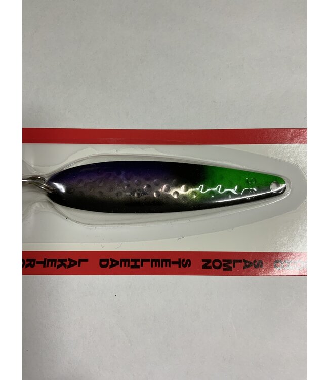 DREAMWEAVER LURE COMPANY (SS1390) DREAMWEAVER SUPER SLIM SPOON PURPLE CLOWN