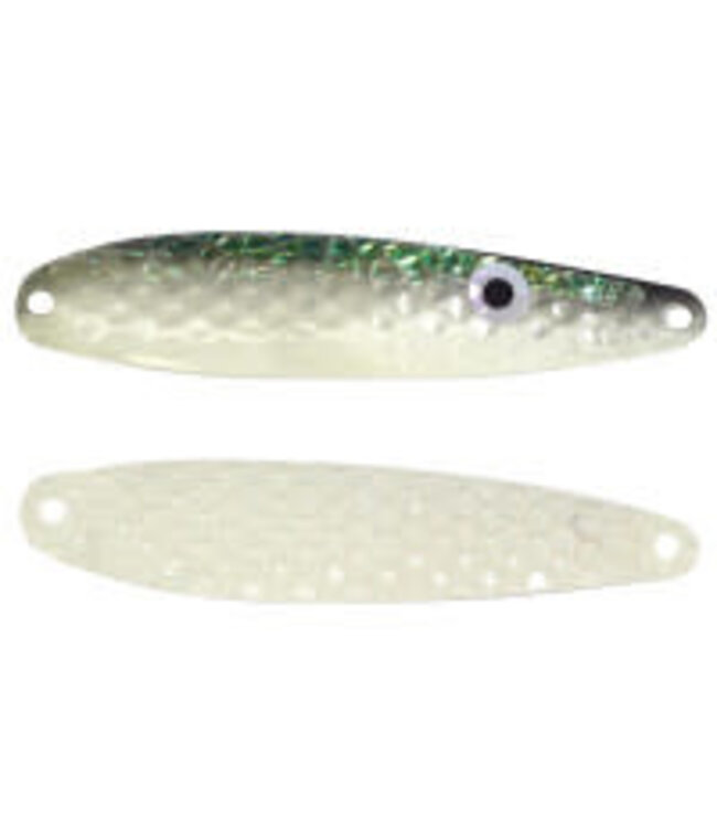 DREAMWEAVER LURE COMPANY (SS0509) DREAMWEAVER SUPER SLIM SPOON DIRTY WHITE BOY