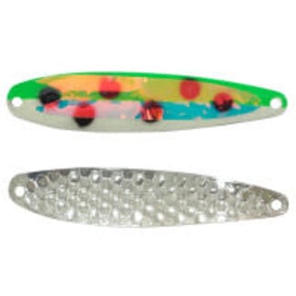 DREAMWEAVER LURE COMPANY (SS1909DUV) DREAMWEAVER SUPER SLIM SPOON SUPER GLOW BEEFEATER DOUBLE MUV