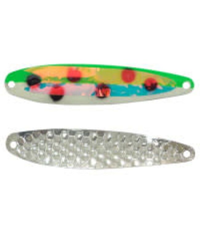 DREAMWEAVER LURE COMPANY (SS1909DUV) DREAMWEAVER SUPER SLIM SPOON SUPER GLOW BEEFEATER DOUBLE MUV