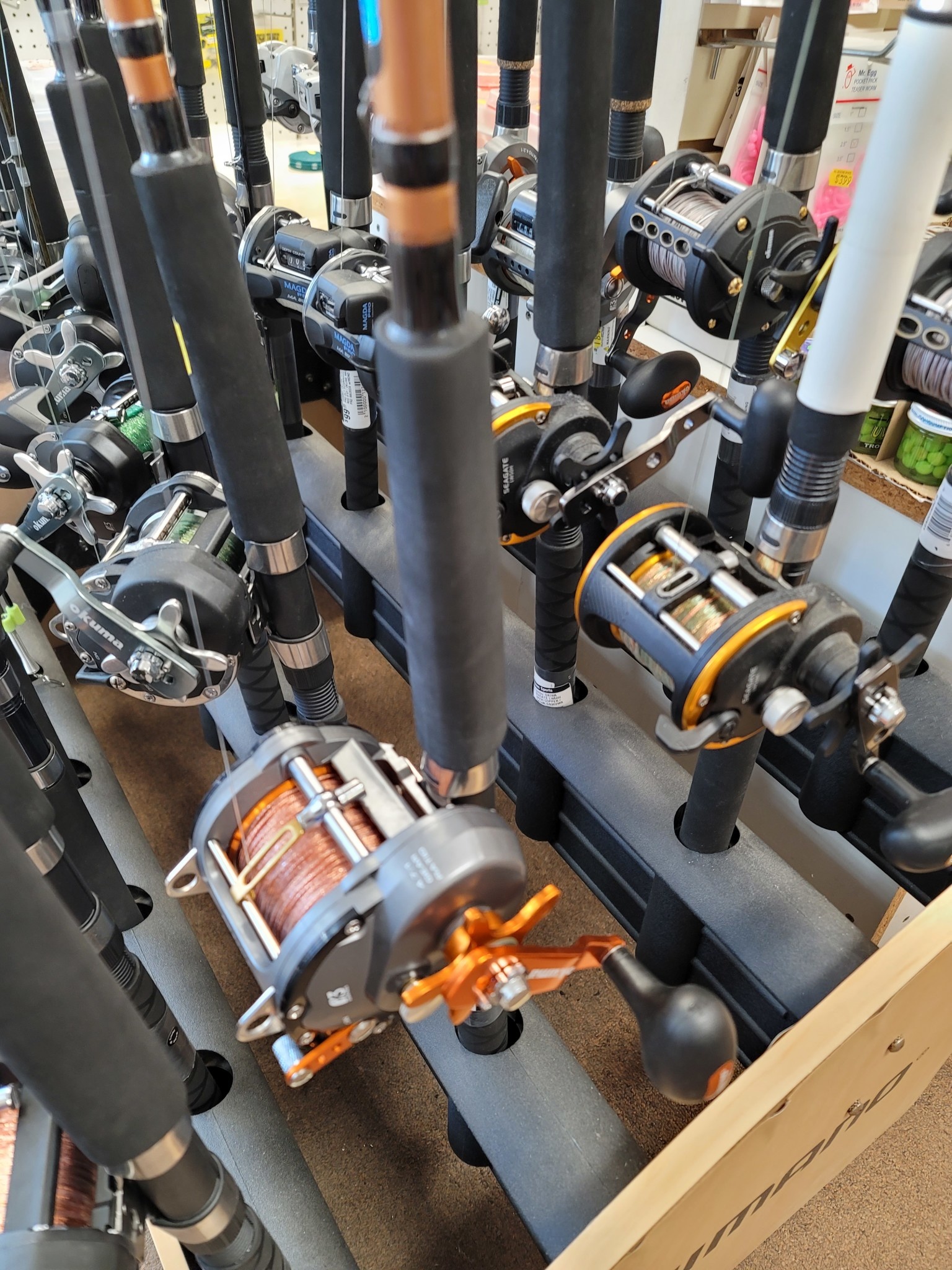 COMBO OKUMA 8'6" M COPPER ROD / OKUMA COLDWATER 55 W/350' COPPER All Seasons Sports