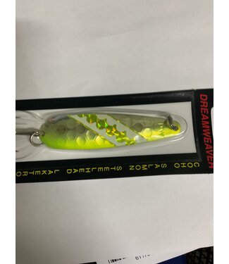 DREAMWEAVER LURE COMPANY DREAMWEAVER STANDARD SPOON LEMON ICE (DW1314)
