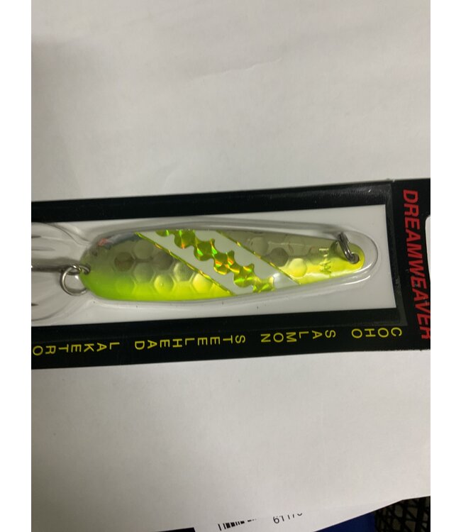 DREAMWEAVER LURE COMPANY DREAMWEAVER SPOON DW 1314 Lemon Ice