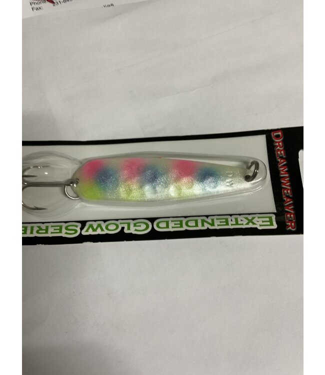 DREAMWEAVER LURE COMPANY (DW1937) DREAMWEAVER EXTENDED GLOW SERIES SPOON SG SUPERBREAD