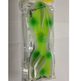 DREAMWEAVER LURE COMPANY (SD70506L-10) SPIN DOCTOR FLASHER 10" TWO FACE GLOW FROG