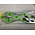 DREAMWEAVER LURE COMPANY (SD70957L-10) SPIN DOCTOR FLASHER 10" CHROME GREEN DOTS