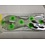 DREAMWEAVER LURE COMPANY (SD70957L-10) SPIN DOCTOR FLASHER 10" CHROME GREEN DOTS