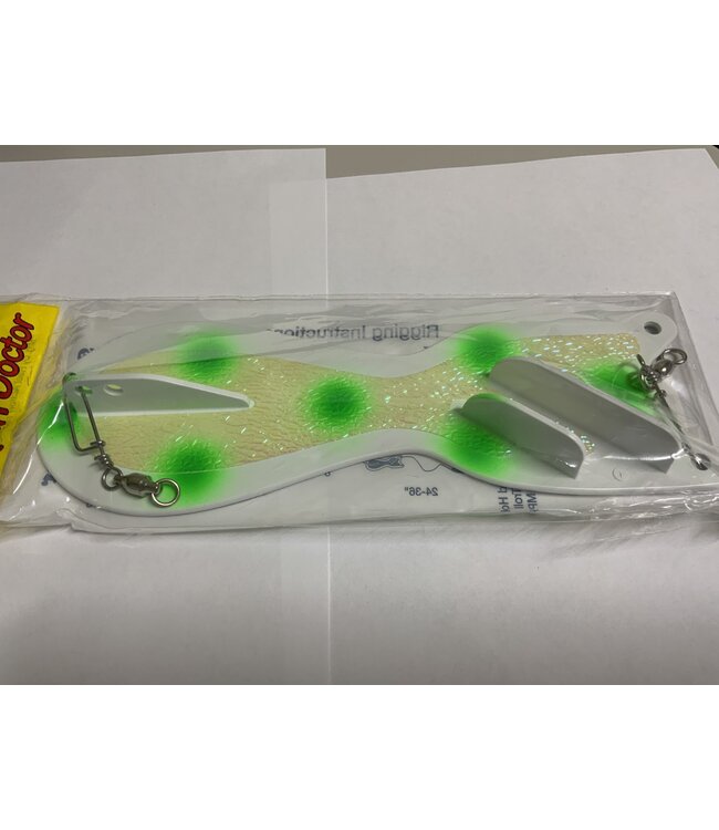 DREAMWEAVER LURE COMPANY (SD70034L-10) DREAMWEAVER SPIN DOCTOR FLASHER 10" TWO FACE