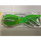 DREAMWEAVER LURE COMPANY (SD70917-8) SPIN DOCTOR FLASHER 8" UV GREEN SPARKLE