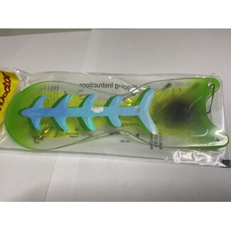 DREAMWEAVER LURE COMPANY DREAMWEAVER SPIN DOCTOR FLASHER 8" UV GREEN YELLOW (SD70120-8)