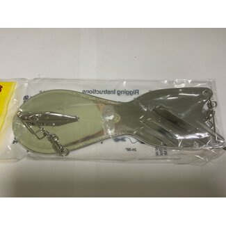 DREAMWEAVER LURE COMPANY DREAMWEAVER SPIN DOCTOR FLASHER 8" DOUBLE CHROME (SD70900-8)