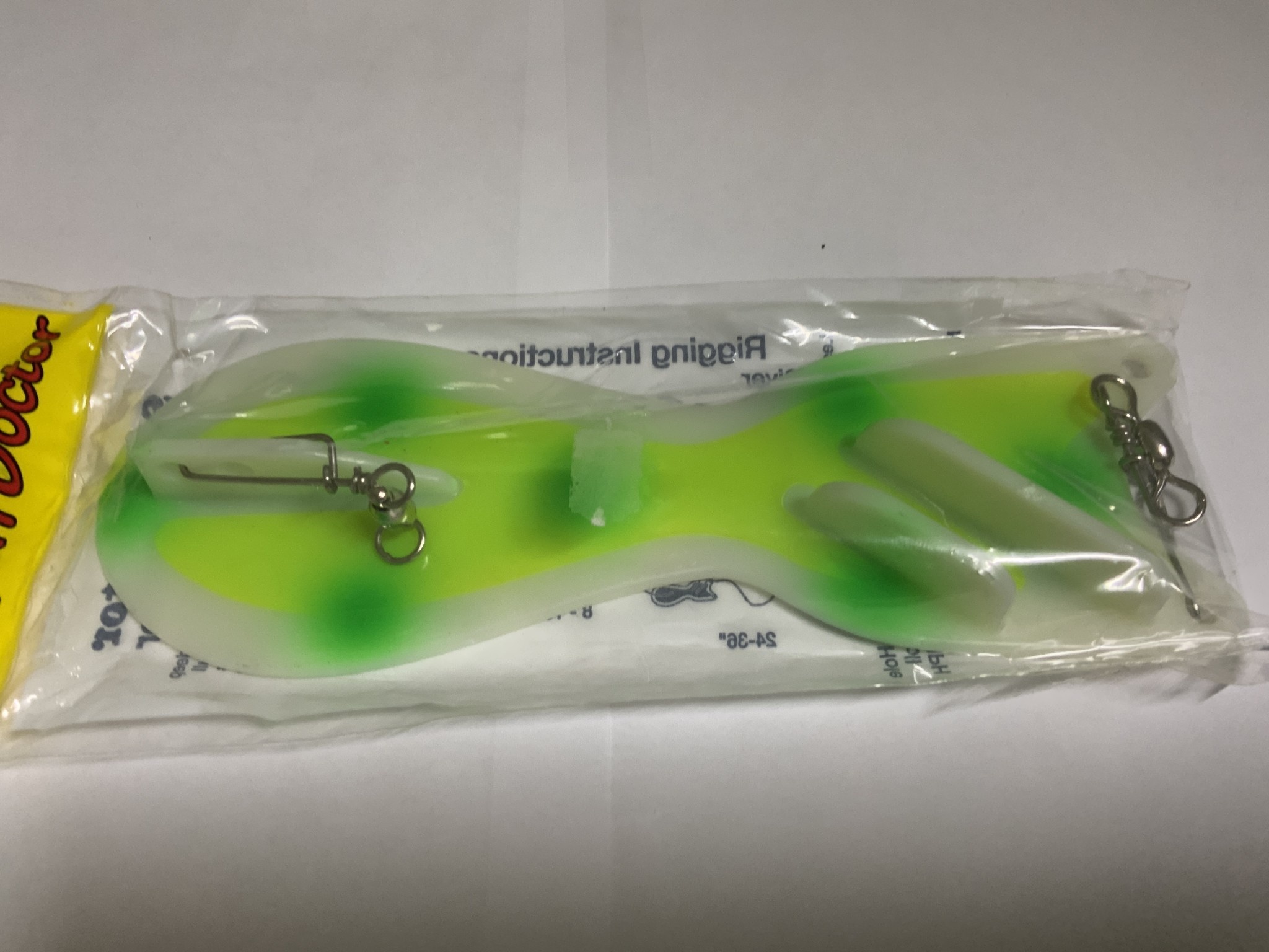 (SD70506-8) SPIN DOCTOR FLASHER 8 TWO FACE GLOW FROG