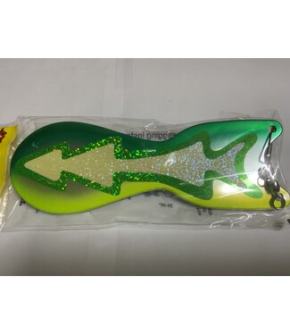 DREAMWEAVER LURE COMPANY DREAMWEAVER SPIN DOCTOR FLASHER 8" GREEN DOLPHIN (SD70934-8)