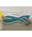 (SD70007-8) DREAMWEAVER SPIN DOCTOR FLASHER 8" WHITE BLUE CRUSH GLOW